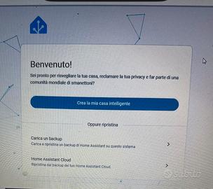 Centrale di Domotica Home Assistant