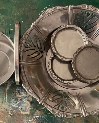 Cestino porta pane, sottobicchieri, porta vivande