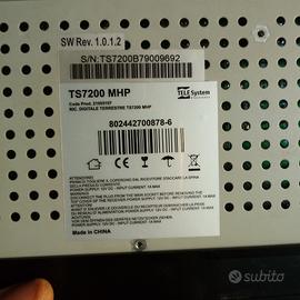 Decoder telesystem TS 7200 con lettore scheda