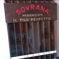 espositore merceria vintage