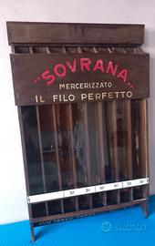 espositore merceria vintage