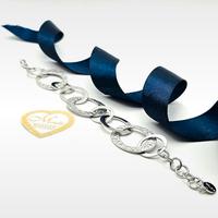 Bracciale Momella Bijoux acciaio donna ad anelli