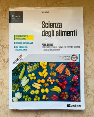 Scienza degli alimenti per il biennio