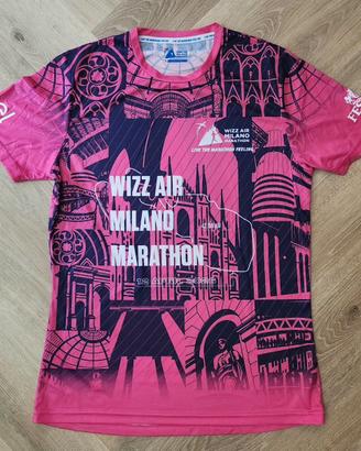 Maglietta corsa t-shirt running Milano Marathon