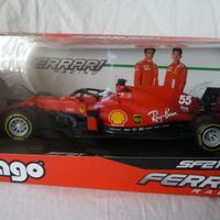 Ferrari SF 21 Carlos Sainz Burago scala 1/18