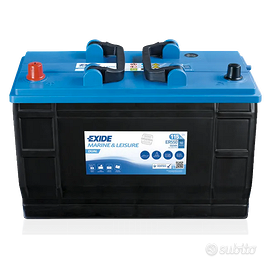 Due Batterie Exide Dual 12V 115Ah 760A