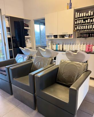 lavatesta con poltrone elettriche