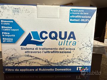 Filtro acqua rubinetto