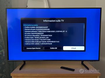 Tv Q-LED samsung 43” - Samsung