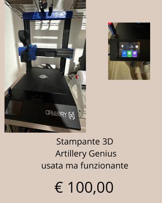 Stampante 3D Artillery e Anycubic