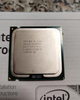 CPU Intel E3400  2.60ghz socket Lga775