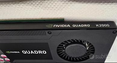 scheda video Nvidia Quadro K2000