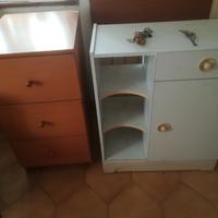 Mobile bagno e cassettiera 