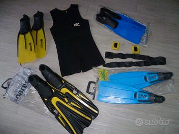 Sub nuoto snorkeling Mutini maschere pinne
