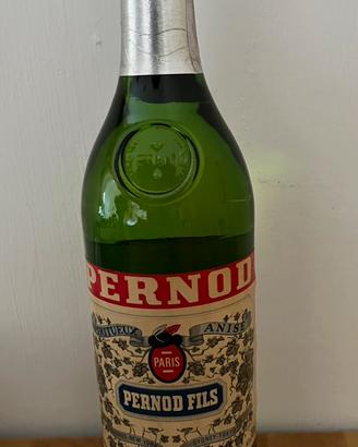 Bottiglia vintage anni 70 Pernod Fils