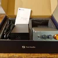 fosi audio bt20a pro  con alimentatore 48v 5A