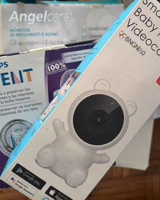 Baby monitor+ angel care+scalda biberon