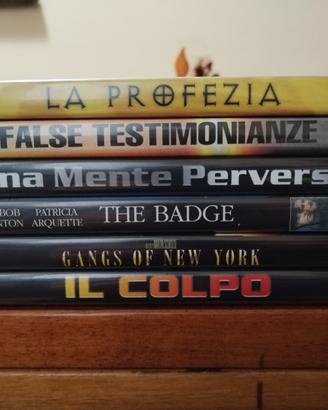 Nr. 6 film in DVD titoli vari