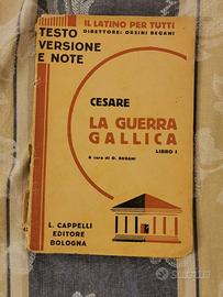 La guerra gallica LIBRO I versione e Note 1948