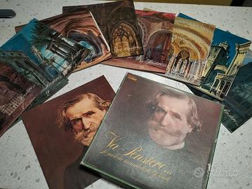 cofanetto 9 dischi vinile di Giuseppe Verdi