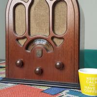 Radio Philips AM/FM in legno