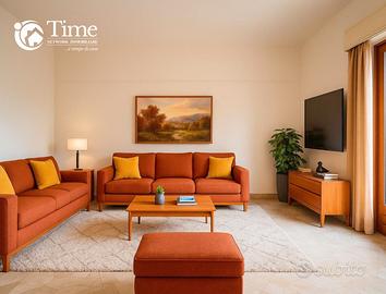 Luminoso ed ampio quadrilocale di 126 mq in centro