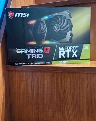 NVIDIA MSI GEFORCE RTX 2080 TI 11GB GAMING X TRIO