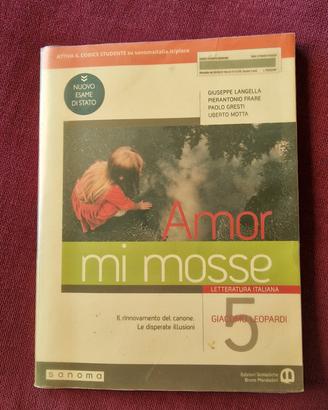 Amor mi mosse 5 libro scolastico 