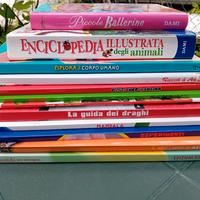 Lotto libri per bambini + vari peluches