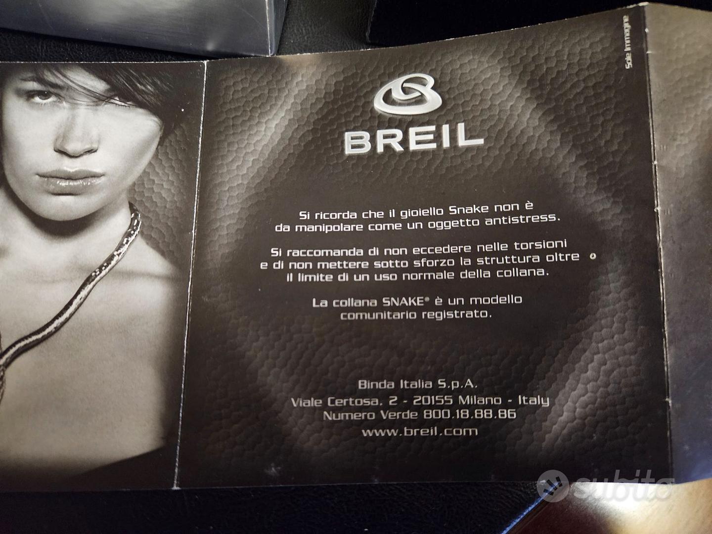 Breil snake collier Abbigliamento e Accessori In vendita a Milano