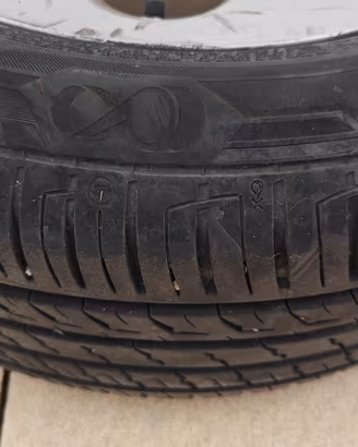 Kit 4 Cerchi in lega AlfaRomeo 15" Gomme 205/60/15