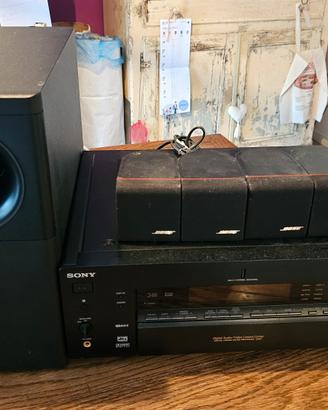 Ricevitore Sony STR DB870 con Surround BOSE