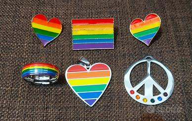 Gioielli Bijoux Bandiera Arcobaleno LGBTQ+ 🌈