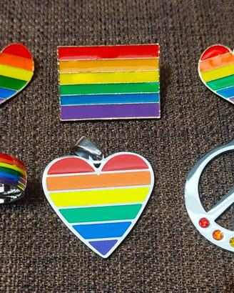 Gioielli Bijoux Bandiera Arcobaleno LGBTQ+ 🌈