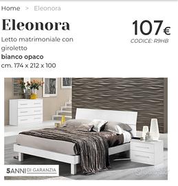 Cornice letto