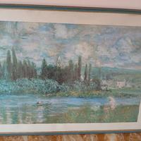QUADRO CON STAMPA DI CLAUDE MONET
