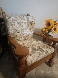 Divano 2 posti e poltrona