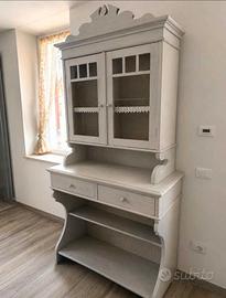 Vetrinetta stile provenzale in legno