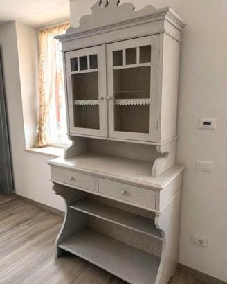 Vetrinetta stile provenzale in legno