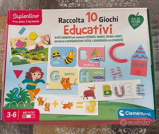 Sapientino 10 giochi educativi  3-6 anni