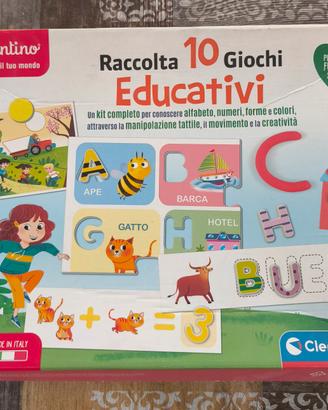 Sapientino 10 giochi educativi  3-6 anni
