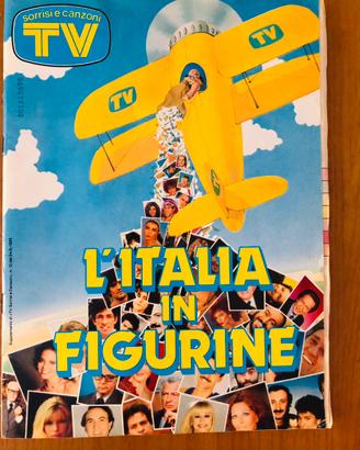 Collezioni figurine sorrisi e canzoni tv 1980-90