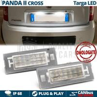 Placchette Luci TARGA LED PER Fiat PANDA 2 CROSS