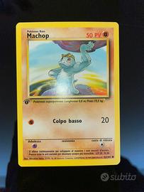 Carta Pokemon - Machop - Prima Edizione
