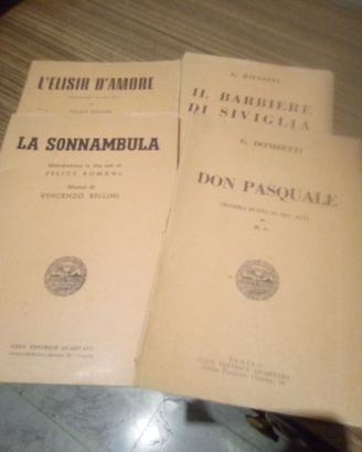 Piano Steiner, metronomo nikko, libretti d opera