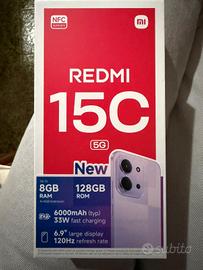 Xiaomi Redmi 15C 8GB RAM 128GB ROM NUOVO Sigillato