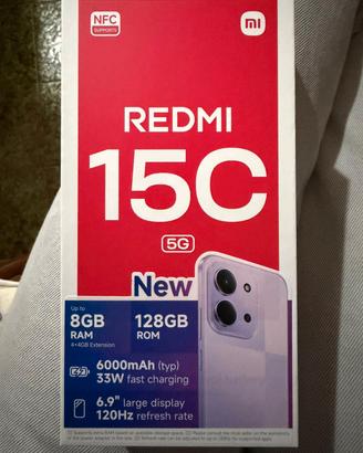 Xiaomi Redmi 15C 8GB RAM 128GB ROM NUOVO Sigillato