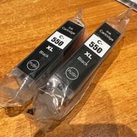 2 cartucce compatibili Canon C-550 XL nero nuove