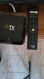 TIMVISION BOX Decoder 4K android Wi Fi