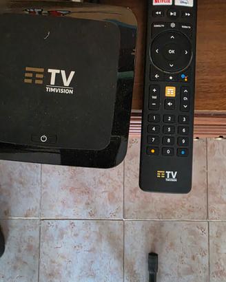 TIMVISION BOX Decoder 4K android Wi Fi